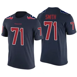Braden Smith Houston Texans Men's Legend Navy Color Rush T-Shirt