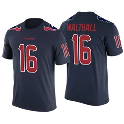 Jalen Walthall Houston Texans Men's Legend Navy Color Rush T-Shirt