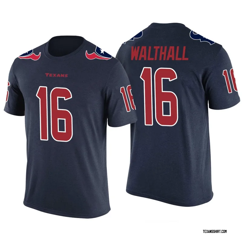 Jalen Walthall Houston Texans Men's Legend Navy Color Rush T-Shirt