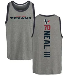 James Neal III Houston Texans Youth by Backer Tri-Blend Tank Top - Ash